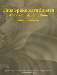 Thus Spake Zarathustra: A Book for All and None cover