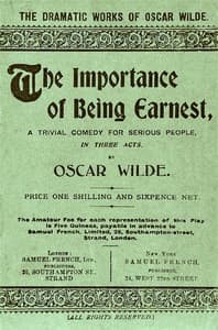 The Importance of Being Earnest: A Trivial Comedy for Serious People cover